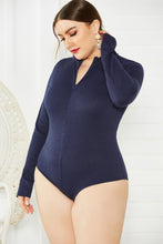 Load image into Gallery viewer, Zip Up Long Sleeve Bodysuit
