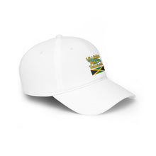 Load image into Gallery viewer, Low Profile Baseball Cap — "Wi Likkle But Wi Tallawah" Jamaican Flag Hat
