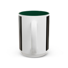 Load image into Gallery viewer, Jamaica Flag Two-Tone Accent Mug — 11oz/15oz
