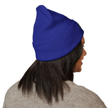 Load image into Gallery viewer, Jamaican Embroidered Cuffed Beanie — Reggae-Inspired Knit Hat
