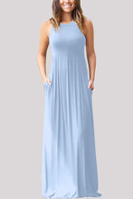 Load image into Gallery viewer, Grecian Neck Dress with Pockets
