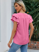 Load image into Gallery viewer, Fuschia Sleeve Blouse
