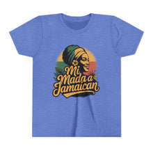 Load image into Gallery viewer, Youth Tee - "Mi Mada a Jamaican" Kids T‑Shirt
