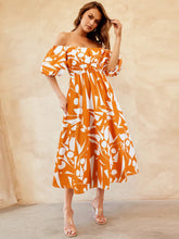 Load image into Gallery viewer, Blossom Balloon Sleeve Dress
