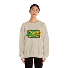 Load image into Gallery viewer, Jamaica Flag Graphic Sweatshirt — Retro Reggae Island Pride Crewneck
