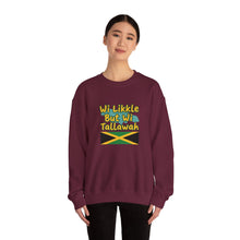 Load image into Gallery viewer, Jamaica 'Wi Likkle But Wi Tallawah' Crewneck Sweatshirt
