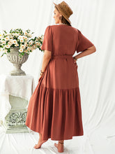 Load image into Gallery viewer, Kansas Flutter Sleeve Midi Dress
