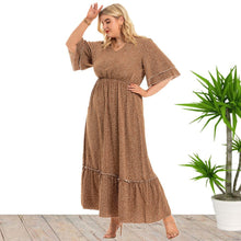 Load image into Gallery viewer, Bohemian Plus Size Women's Fashion Polka Dot Dress Women
