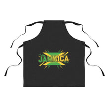 Load image into Gallery viewer, Jamaica Graphic Apron — Reggae Island Kitchen Cooking Bib
