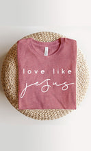 Load image into Gallery viewer, Love Like Jesus Graphic Tee PLUS
