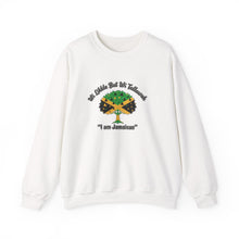 Load image into Gallery viewer, Jamaican Pride Crewneck Sweatshirt — "I am Jamaican" Tree Graphic
