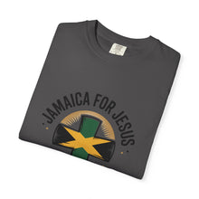 Load image into Gallery viewer, Jamaica For Jesus-Unisex Garment-Dyed T-shirt
