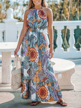 Load image into Gallery viewer, Krista Halter Neck Maxi Dress
