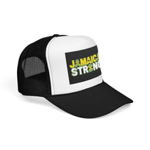 Load image into Gallery viewer, Jamaica Stronger Embroidered Trucker Hat
