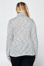 Load image into Gallery viewer, LONG SLEEVE KNIT TURTLENECK TOP
