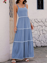 Load image into Gallery viewer, Casey Square Neck Maxi Cami Dress
