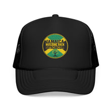 Load image into Gallery viewer, Jamaica Stronger Embroidered Trucker Hat
