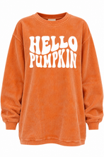 Load image into Gallery viewer, HELLO PUMPKIN Graphic Sweatshirt
