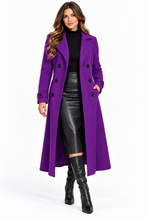 Load image into Gallery viewer, Kacey Double-Breasted Longline Coat

