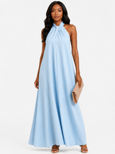 Load image into Gallery viewer, Karley Halter Neck Maxi Dress
