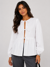 Load image into Gallery viewer, Sara Marie Long Sleeve Blouse
