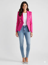 Load image into Gallery viewer, Lapel Collar Long Sleeve Blazer
