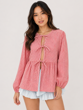 Load image into Gallery viewer, Sara Marie Long Sleeve Blouse
