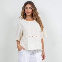 Load image into Gallery viewer, Women's 100% Cotton Gauze Kira Top

