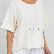 Load image into Gallery viewer, Women's 100% Cotton Gauze Kira Top
