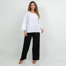 Load image into Gallery viewer, Women's Cotton Gauze Sabrina Top
