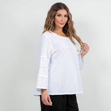 Load image into Gallery viewer, Women's Cotton Gauze Sabrina Top

