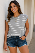 Load image into Gallery viewer, Rhonda Round Neck T-Shirt
