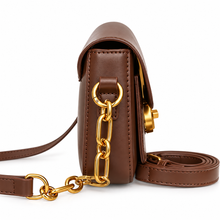 Load image into Gallery viewer, Stacy PU Leather Flap Shoulder Bag
