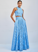 Load image into Gallery viewer, Lacey Eyelet Maxi Skirt Set
