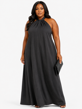 Load image into Gallery viewer, Karley Halter Neck Maxi Dress
