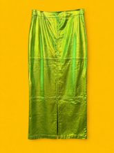 Load image into Gallery viewer, Green Metallic Skirt
