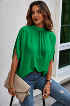 Load image into Gallery viewer, Courtney Slit Sleeve Blouse

