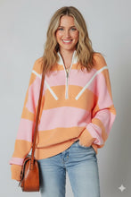Load image into Gallery viewer, Claire Half Zip Oversize Sweater
