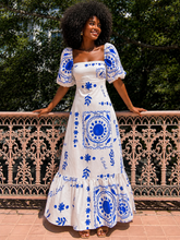 Load image into Gallery viewer, Shantay Maxi Dress with Ruffle Hem

