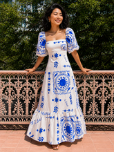 Load image into Gallery viewer, Shantay Maxi Dress with Ruffle Hem
