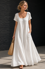 Load image into Gallery viewer, Cathy Loose Short Sleeve Maxi Dress
