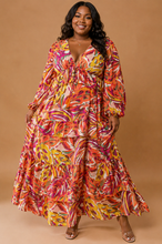 Load image into Gallery viewer, Nikki Printed Woven Maxi Dress
