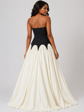 Load image into Gallery viewer, Taylor Two Tone Tube Maxi Dress
