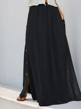 Load image into Gallery viewer, Kylie High Waist Maxi Skirt with Pockets
