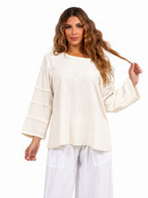 Load image into Gallery viewer, Sabrina Women's 100% Cotton Gauze Top
