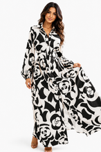 Load image into Gallery viewer, Kira Long Sleeve Maxi Shirt Dress
