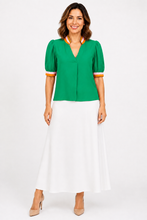 Load image into Gallery viewer, Grace Short Sleeve Blouse
