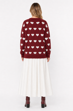 Load image into Gallery viewer, Dolly Heart V-Neck lCardigan
