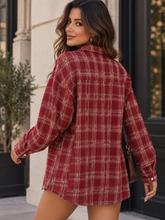Load image into Gallery viewer, Tyelin Plaid Button-Down Long Sleeve Shirt
