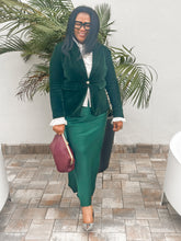 Load image into Gallery viewer, Lapel Collar One Button Blazer
